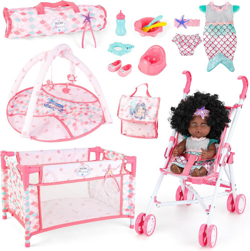 Baby doll stroller - doll, nursery