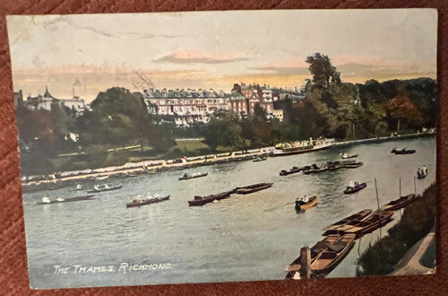 Antique postcard richmond - antique,