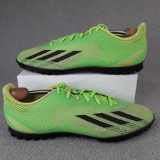 Adidas Football Boots Mens UK 12 Green Speedportal.4 TF Astro Turf Trainers