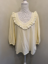 LA REDOUTE LADIES PALE YELLOW