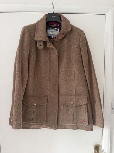 Joules brown herringbone - brown,