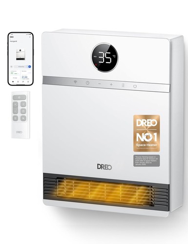 Dreo smart wall heater wifi - smart,