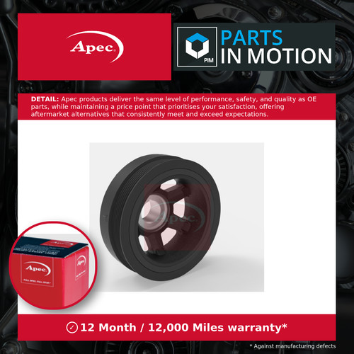 Crankshaft pulley fits - pulley,
