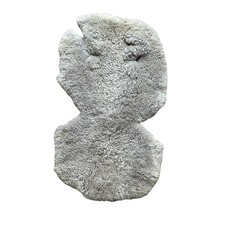 John Lewis Baby Natural Lambskin Pram Baby Car Seat Liner - Grey | Damaged