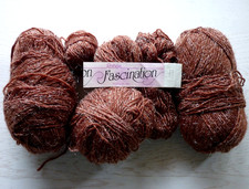 Robin Fascination DK yarn, 300g rusty brown