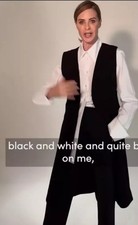 BNWT ZARA Rare Trinny Black