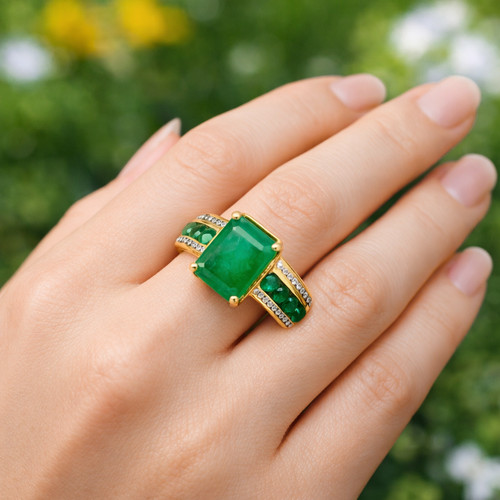 Natural zambian emerald - natural,