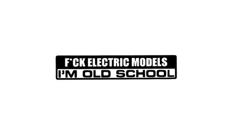 Electric models i - models,