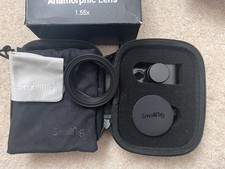 SMALLRIG 1.55XT Anamorphic Lens for Phone, 2.76:1 Widescreen Cinematic