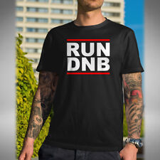 RUN DNB T-Shirt Jungle Drum & Bass Dance Music Lover Old Skool Small to 5XL