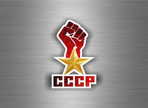 Sticker car ussr - car, russia