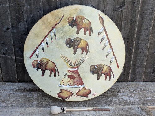 Vintage signed native american - signed,