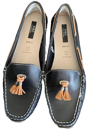 Ladies real leather - m&s,