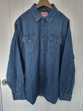 Wrangler Denim Shirt Mens