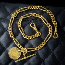 Antique Edwardian Albert Chain