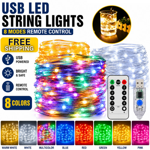 Usb led fairy string - string, lights