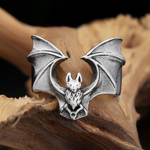 Gothic stainless steel bat - steel,