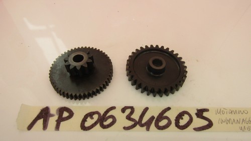 Starter motor gears idle - ,