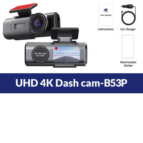 Dash cam uhd recording car - 4k,