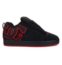 DC SHOES SKATE COURT GRAFFIK DARK GREY - RED 300529 022 MENS UK SIZE 8 - 13