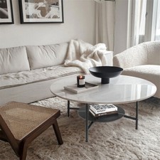 High Gloss Marble Coffee Table
