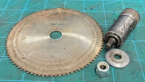 Table saw arbor - saw, attachment