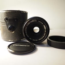 [Film Tested] Olympus OM Zuiko 50mm f3.5 Macro lens MC Version With Case & Caps