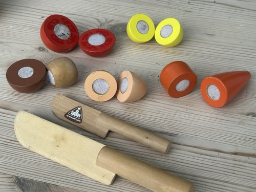 Wooden toy playset pretend - toy,