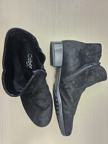 Gabor black suede - gabor,