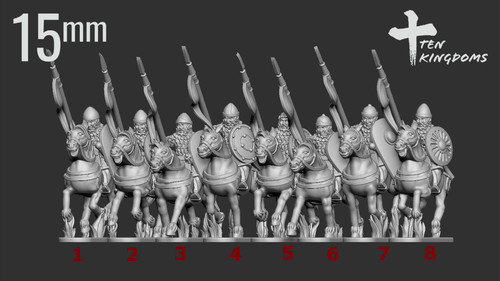 15mm georgian arm spear horse - spear,