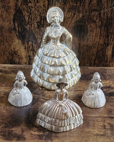 Vintage solid brass lady hand - vintage,