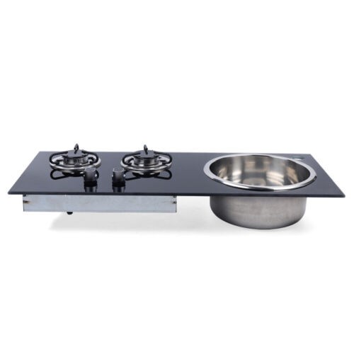 Burner lpg gas stove hob - 2,