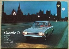 FORD CORSAIR V4 Car Sales Brochure 1971 #177894/CD118/150M/671/DOM De Luxe 2000E