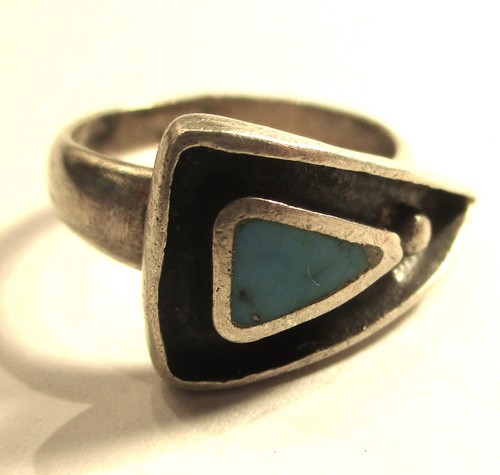 Sterling silver navajo funky - silver,
