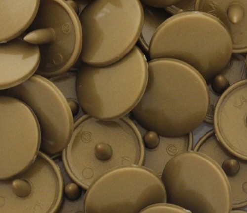 100 sets gold kam snaps - 100, size