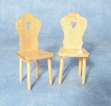 Two Pine Colour Wooden Heart