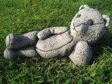 Bear stone garden - garden, ornament