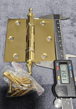 Polished solid brass door - polished,
