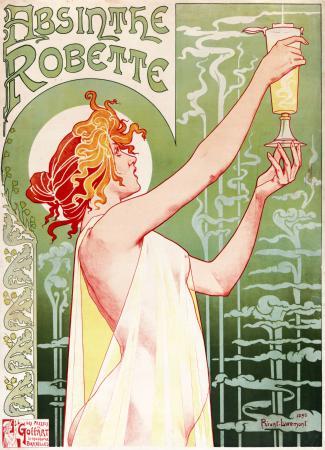 Absinthe robette poster - absinthe, 24x36