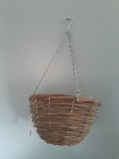 25cm 10 Inch Dark Brown Wicker
