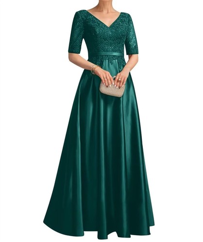Satin formal evening party - formal,