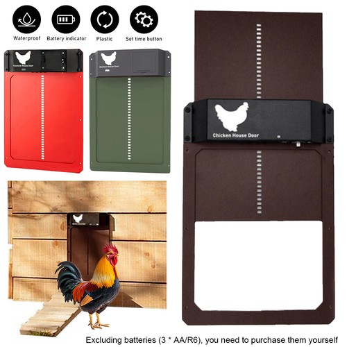 Automatic chicken coop door - automatic,