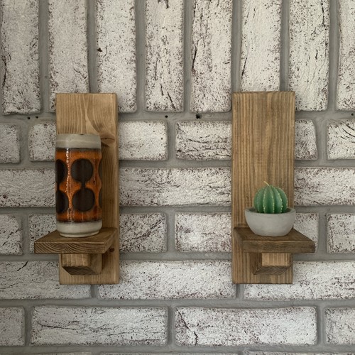Handmade wooden wall - 2x,