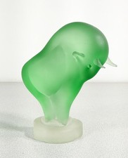 Murano Glass Sculpture Bull