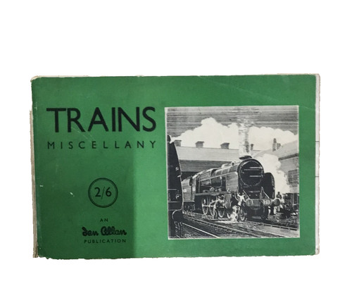 Vintage railway train book - vintage,
