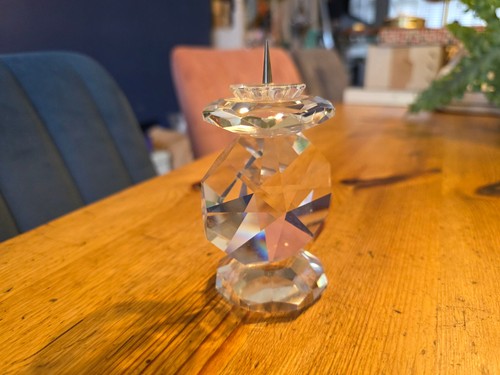 Swarovski clear crystal candle - swarovski,