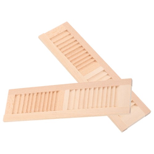 2pcs miniature shutters - miniature,