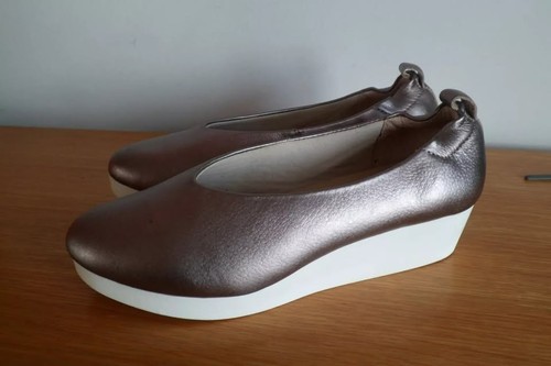 Ladies pewter leather - ladies, marks