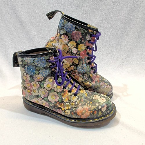 Vintage martens 1460 floral - vintage,