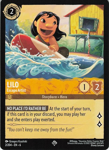 Lilo escape artist - -,